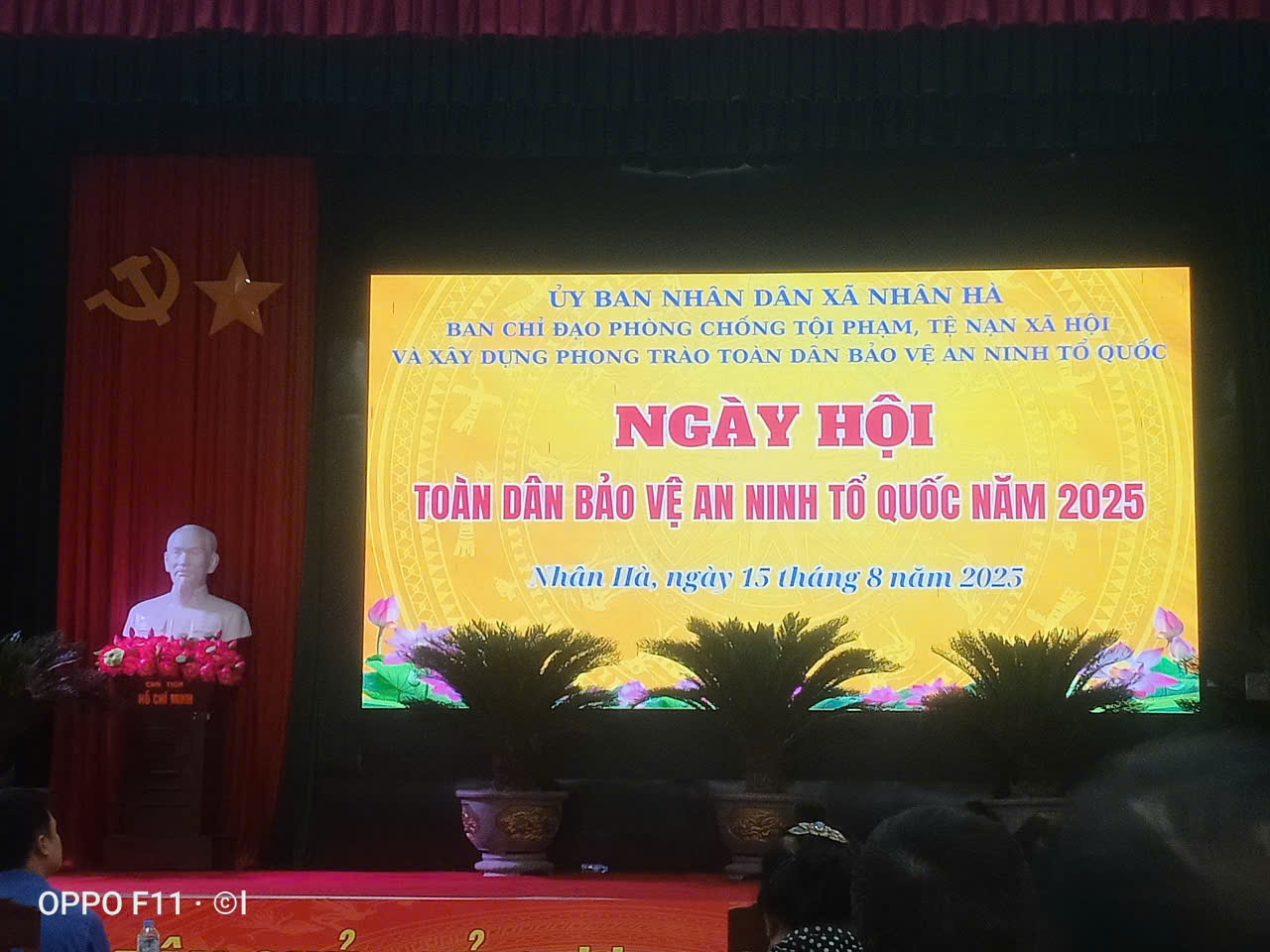 Đảng ủy, HĐND, UBND xã  Nhân Hà tổ chức hội nghị kỷ niệm 80 năm ngày thành lập công an Nhân dân